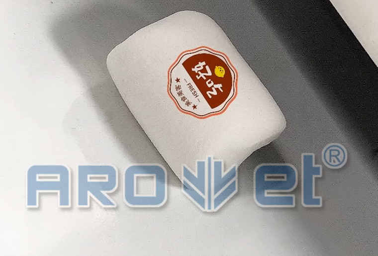mg冰球突破S-2彩色喷墨设备在棉花糖上喷印个性图案