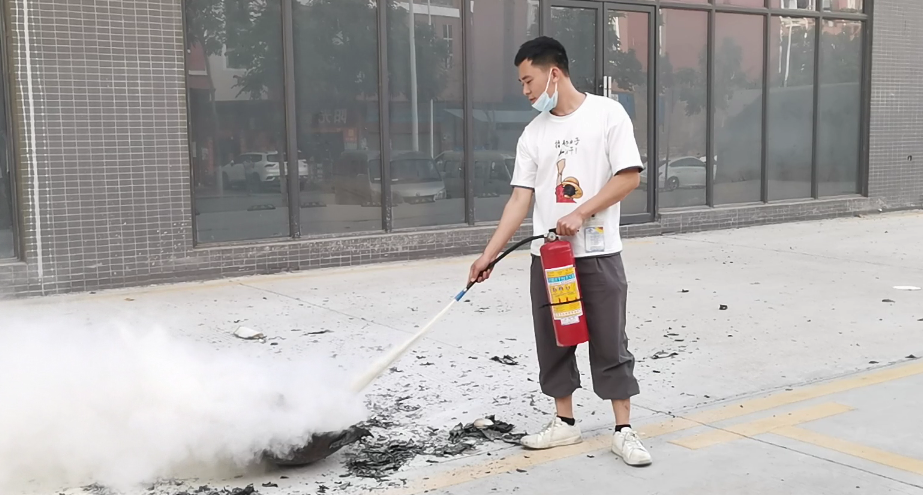 消防演练丨与清静偕行